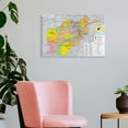 thumbnail image 5 of Afghanistan Map Posters Wall Art Poster Gifts Bedroom Prints Home Decor Hanging Picture Canvas Painting Posters 20x30inch(50x75cm), 5 of 6