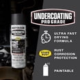 thumbnail image 3 of Black, Rust-Oleum Automotive Rubberized Undercoating Matte Spray Paint-248656, 15 oz, 3 of 6