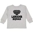 thumbnail image 3 of Inktastic Dog Black Labrador Squad Boys or Girls Long Sleeve Toddler T-Shirt, 3 of 5