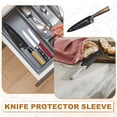 thumbnail image 4 of Universal Knife Cover, Knife Protector Sleeve for Knife Blade Guard for Kitchen, Dining Room 3" 5, 4 of 7
