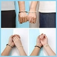thumbnail image 2 of Sun and Moon Magnetic Couple Bracelets Attraction Friendship Bracelet, 2 of 6