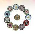 thumbnail image 3 of The New 20pcs Beautiful Round Glass Cabochon, 3 of 3