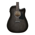 thumbnail image 4 of Guitarra Acústica Eléctrica Ibanez AAD77CE Negro Transparente, 4 of 8
