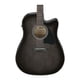 thumbnail image 4 of Guitarra Acústica Eléctrica Ibanez AAD77CE Negro Transparente, 4 of 8