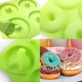 thumbnail image 4 of Moldes de silicona antiadherentes de tamaño completo 3 piezas 4 pulgadas Donut Baker Afortunado Sencillez, 4 of 5