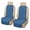 Blue, variant on Uorisanigo Orange Car Seat Covers 2 PCS Quilted Front Car Seat Cushion Car Seat Protectors Non‑Slip Automotive Interior Accessories Fits Leather & Fabric Car Seats Universal Fit Most Cars