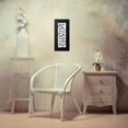 thumbnail image 4 of Villa, Mlli 7x14 Black Modern Framed Museum Art Print Titled - Love Never White, 4 of 5