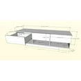 thumbnail image 4 of Nexera Rustik 60-inch TV Stand, 4 of 4