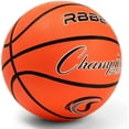 thumbnail image 2 of Champion Sports Rubber Junior Basketball, Heavy Duty - Pro-Style Basketballs, and Sizes - Premium Basketball Equipment, Indoor Outdoor - Physical Education Supplies (Size 5, Orange), 2 of 6