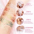 thumbnail image 3 of Patriotic Body Glitter Stick, Face Glitter, Red White and Blue Glitter Stick, 4th of July Decorations, 4th of July Outfits for Women, Hair Glitter for Kids, Independence Day Glitter Makeup(xxw), 3 of 7