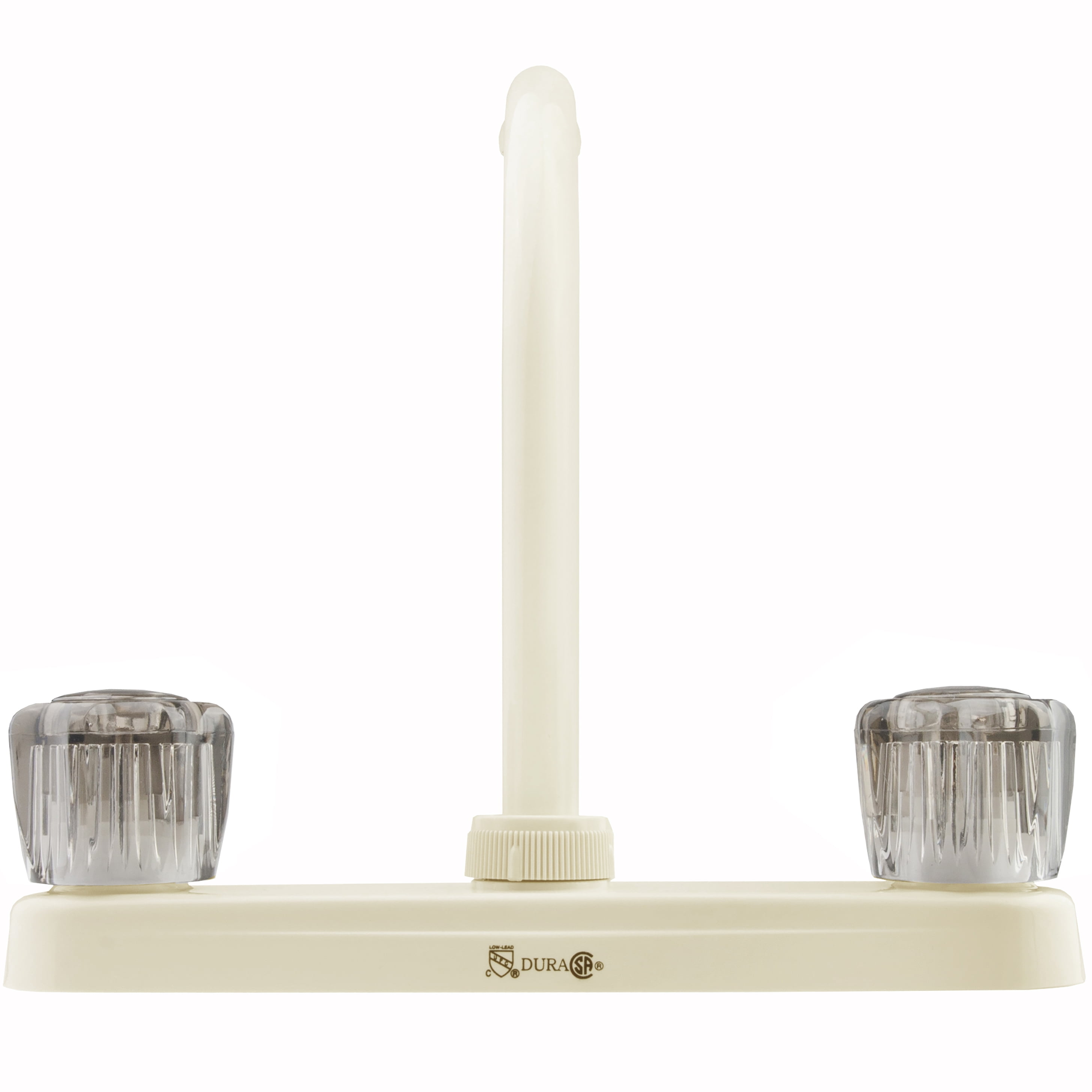 Dura Faucet Hi-Rise Kitchen Faucet for RVs - Bisque Parchment