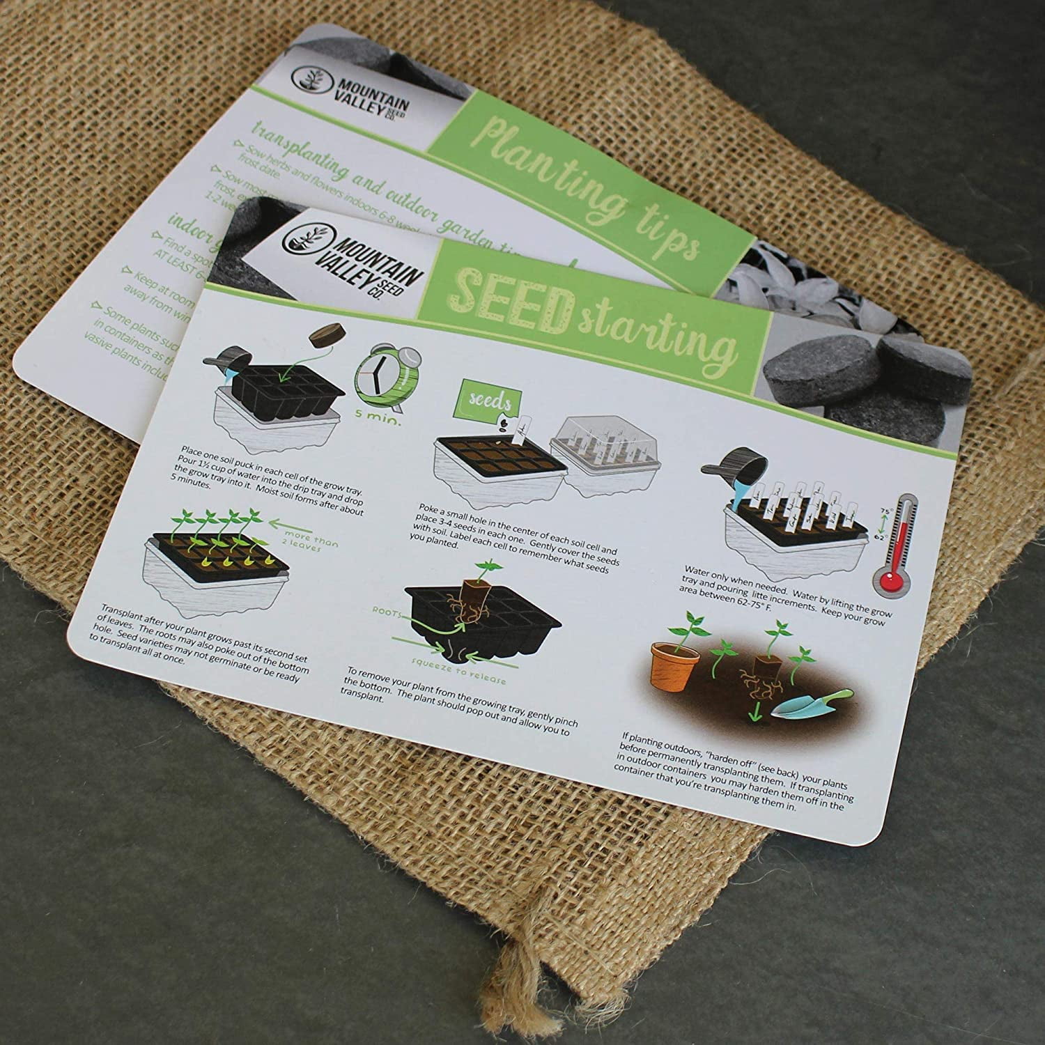 Mountain Valley Seed Company Salad & Vegetable Plant Seeds