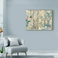 thumbnail image 3 of Trademark Fine Art 'Aqua Leaves' Canvas Art by Marietta Cohen Art And Design, 3 of 3
