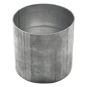5” ID to 5” ID Pipe to Pipe Coupler Connector Aluminized