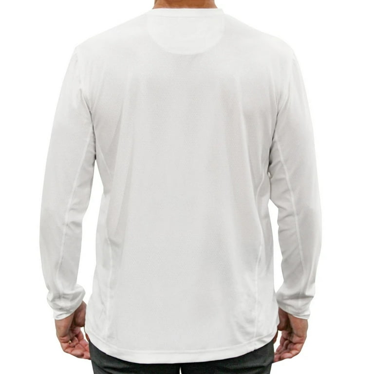 Greg Norman Play Dry Solar XP Long Sleeve Mesh Stretch Performance