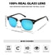 thumbnail image 3 of Gafas de sol Pro Acme con lentes cuadradas semisin montura, 100% vidrio, 3 of 5