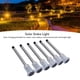 thumbnail image 4 of Luz Solar de la Pasarela, Iluminación Continua Paisajismo Iluminación Solar 6 Paquete de Luz Suministros externos para césped, 4 of 7