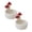 White 2Packs, variant on Ceramic Candle Holder Home Decoration Venue Layout Props Bedroom Atmosphere Aromatherapy Ornaments 4PCS, 8.06x7.2 cm, White 4Packs