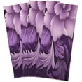 thumbnail image 2 of GZHJMY Purple Flowers Kitchen Towels 18x28inch Ultra Soft Absorbent Quick Drying Kitchen Dish Towels Washable Cleaning Cloths Hand Towels Tea and Bar Towels, 1 Pack, 2 of 7