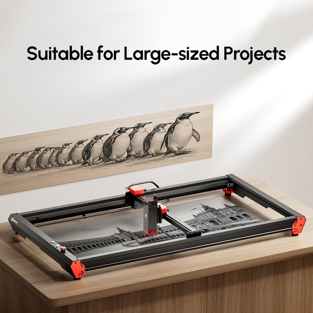 AlgoLa/ser Expansion Kit for Alpha 10W/20W La/ser Engraver, Expanding Engraving Area Up to 33.46"x15.74"