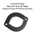 thumbnail image 1 of Nickson Exhaust Pipe Flange 00149 2-1/4 Inch To 2-1/2 Inch Pipe Diameter; Split 2 Bolt; 1/4 Inch Thick Flange, 1 of 3