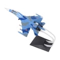 thumbnail image 2 of 1/72 Fighter Aircraft Model Diecast Plane Model Assembled Model Display Stand, Plane Model Realistic Airplane Fighter for Bedroom Office Gift Su-27, 2 of 8