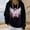 Black, variant on 2026 Spring Hoodie Black Hoodie Long Sleeves Round Neck Cropped Zip Up Hoodie Angel Y2K Cardigan Casual Wear Hoodie(3XL)