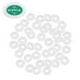 thumbnail image 2 of Supvox 80pcs Silicone Rubber Stoppers Ann Bead Charms Clip Lock Spador Charm para pulseras de bricolaje Joyas Hacer joyas, 2 of 6