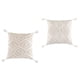 thumbnail image 1 of 2x Tiro Cubiertas de Almohadas Tejidas Tufted Pillowcasas de Almohadas para Sofá, 1 of 9