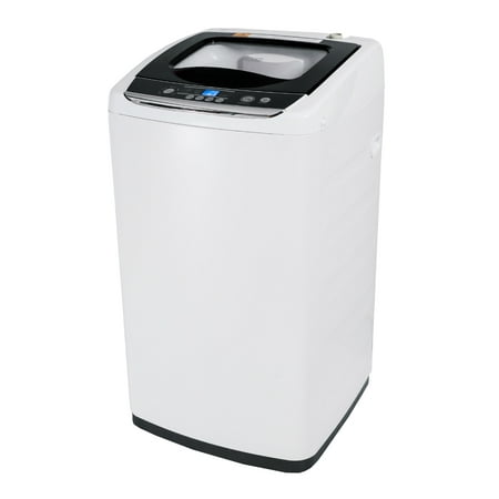 Portable Laundry Washing Machine by BLACK+DECKER, Compact Pulsator Washer for Clothes, 0.9 Cu Ft. Tub, White, BPWM09W