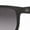 Black, variant on Men's Gradient Justin RB4165-852/88-55 Grey Square Sunglasses