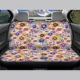 thumbnail image 6 of Pzuqiu Flowers Pattern Car Seat Covers Full Set, for SUV Seats Vans Seats Sedan Seats Suitable for Sedans Trucks, 6 of 10