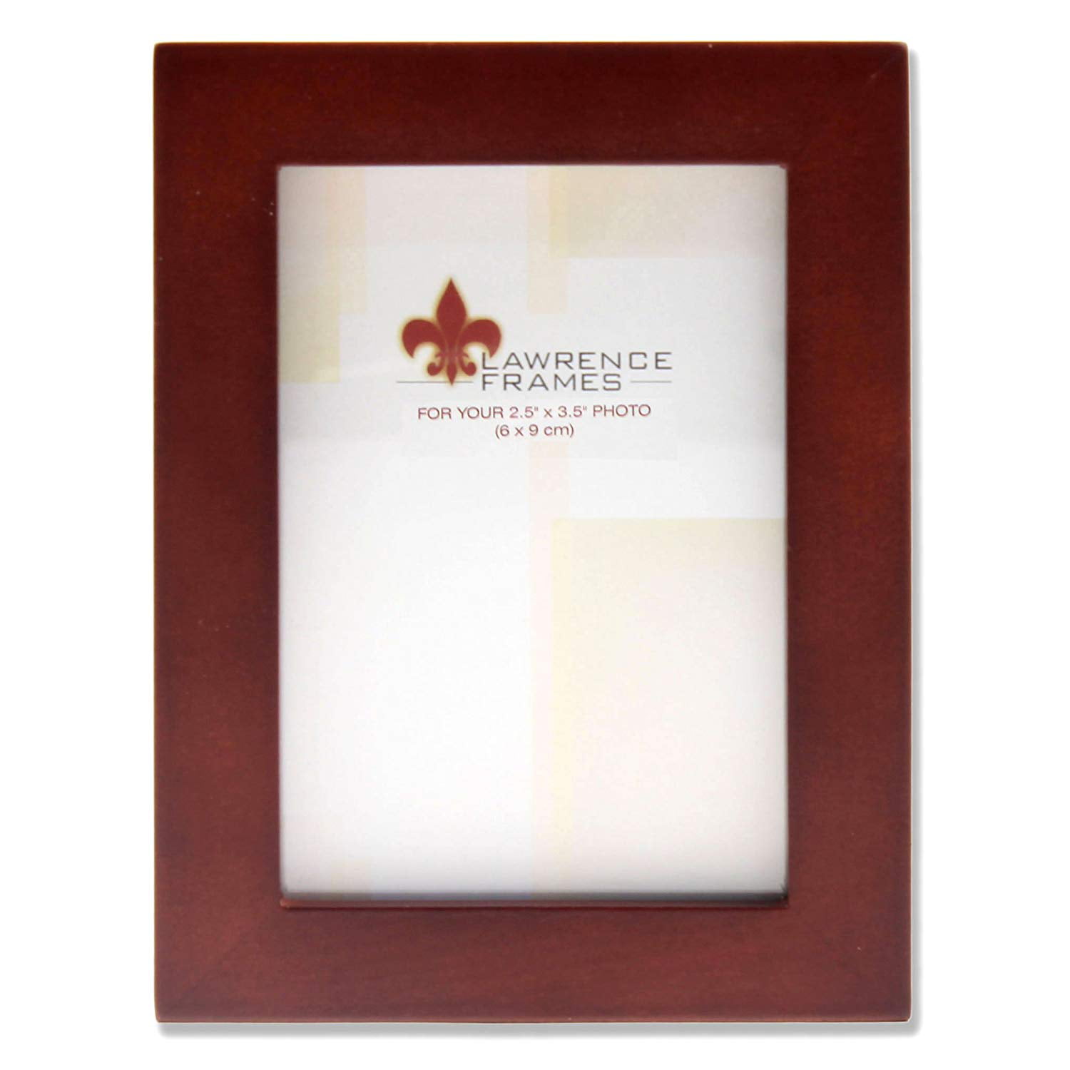 Gallery Collection Lawrence Frames Walnut Wood Picture Frame 2 by 3-Inch 