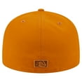 thumbnail image 4 of Men's New Era Orange Los Angeles Dodgers Color Pack A-Frame 59FIFTY Fitted Hat, 4 of 5