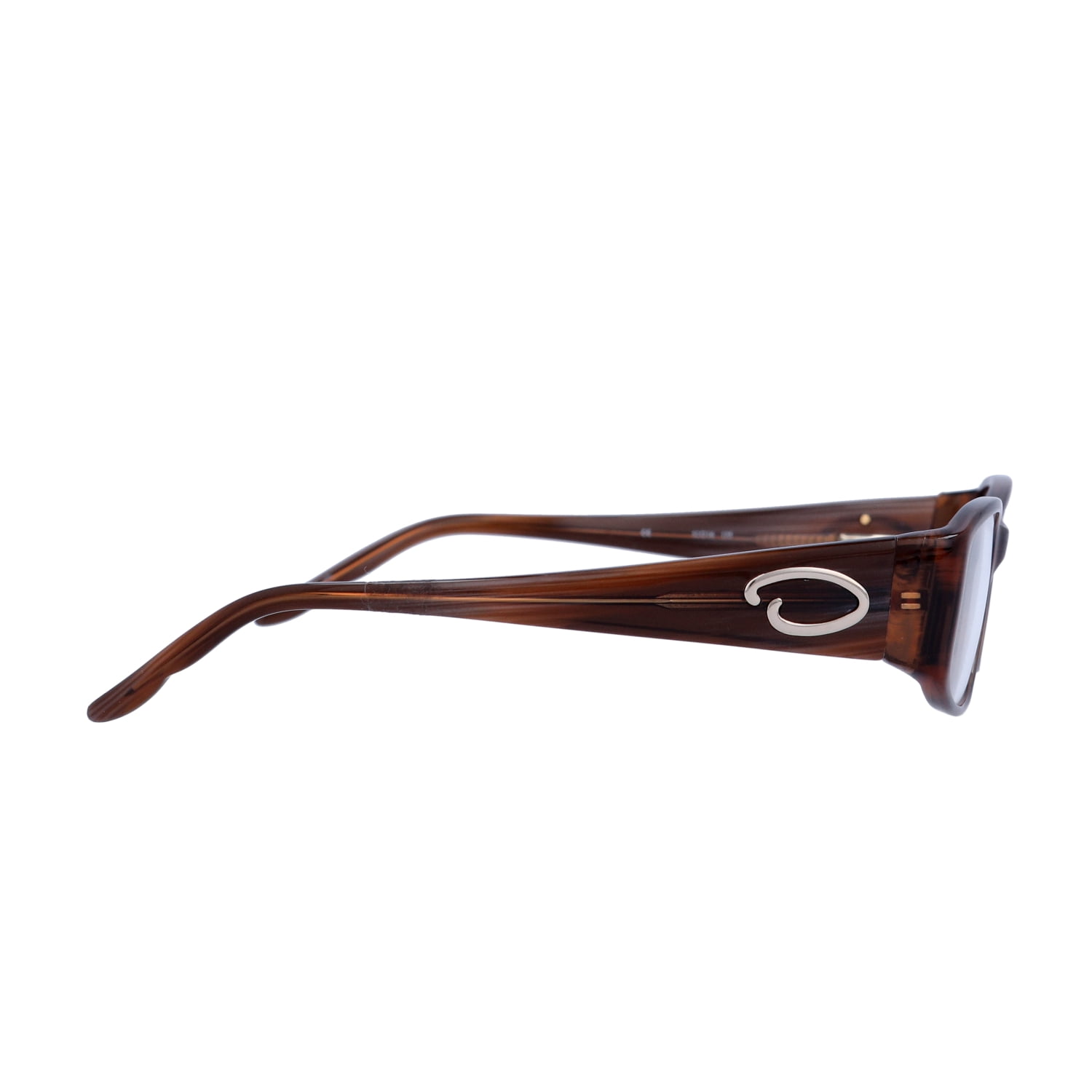 Oscar Women's OSL702 Round Prescription Eyeglasses with Case, Brown