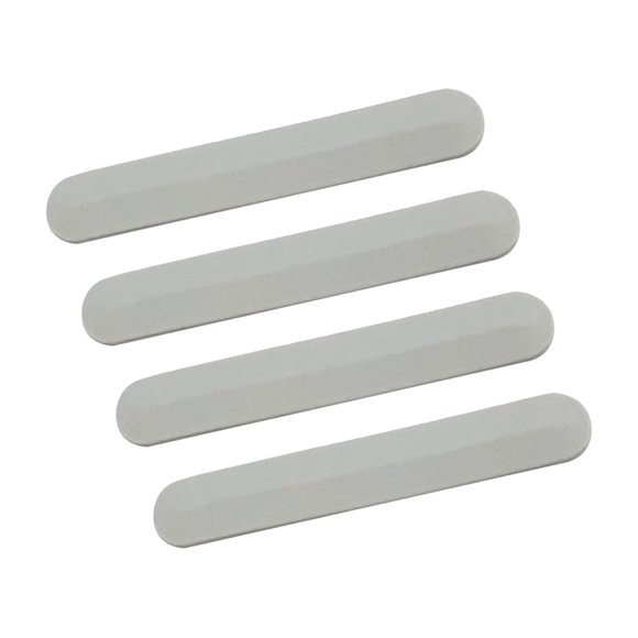 Zahara 4 Piezas de Almohadillas de Goma Plateadas para HP Pavilion 15-CS