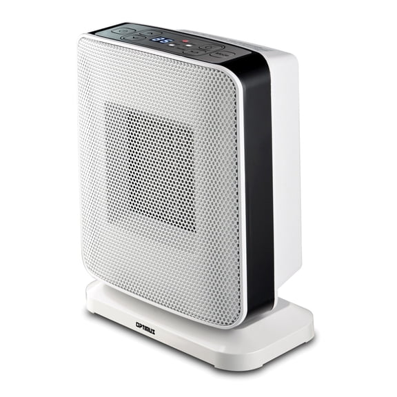 Optimus H-7245 Portable Oscillation Ceramic Heater with Thermostat and Led