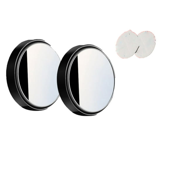 Blind Spot Car Mirror, Mirror for Car, Small Round Mirror Rearview Mirror Car Reverser Blind Aid 360 Degree Reflector Adjustable Wide Angle Paste, Small Round Mirror