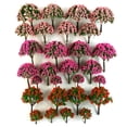 thumbnail image 1 of 28pcs Modelo de árboles Modelo de árbol de colores mezclados Mini árbol verde, 1 of 7
