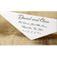 thumbnail image 1 of Tampon d'Invitation de Mariage, Encre Personnalisée, Cadeau RSVP, 1 of 3