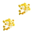 thumbnail image 4 of Monstrate Tarjetas de papel Confeti Papel cortado Atmósfera Atrezzo Adorno de boda Celebración Aniversario Decoraciones Amarillo Amarillo 2Conjunto, 4 of 6