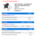 thumbnail image 2 of Idle Control Valve - Compatible with 1988 - 1997 Oldsmobile Cutlass Supreme 1989 1990 1991 1992 1993 1994 1995 1996, 2 of 2