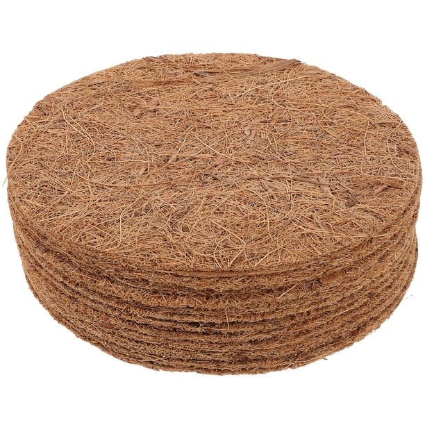 12 Uds. Almohadillas para anidación de pájaros, estera de fibra de coco para nido de Paloma, estera de fibra de coco para nidos de cría de aves