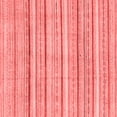 thumbnail image 1 of Ahgly Company Machine Washable Indoor Square Abstract Red Modern Area Rugs, 7' Square, 1 of 4
