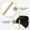 thumbnail image 3 of PTOOTP 1Set Flute Cleaning Rod and Cloth Set Assorted Colors for Effective Instrument Cleaning, 3 of 8