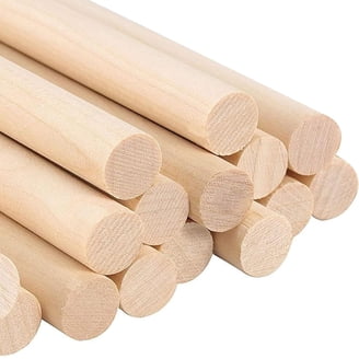 Wooden Dowel Pins 11.4 cm x 1.3 cm (4-1/2 inch x 1/2 inch), Pack of 50 Fluted Dowel Joints for Woodworking, Wood Dowels for Furniture macrame and Crafts, goujon de bois by Wooden Dowel Pins 11.4 cm x 1.3 cm (4-1/2 inch x 1/2 inch), Pack of 50 Fluted Dowel Joints for Woodworking, Wood Dowels for Furniture macrame and Crafts, goujon de bois by