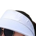 thumbnail image 5 of Sun Visor Hats Women Large Brim Summer UV Protection Beach Cap, 5 of 5