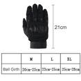 thumbnail image 2 of Guantes tácticos, guantes militares de pantalla táctil con nudillos duros para caza, tiro, senderismo, Airsoft, Camping, Paintball, entrenamiento militar MFZFUKR CPB-DE-HJJ-137-3, 2 of 5