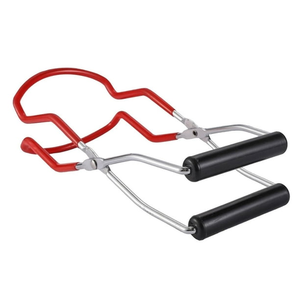 Jar Lifter Comfort Grip Herramienta de enlatado Pinzas de acero inoxidable