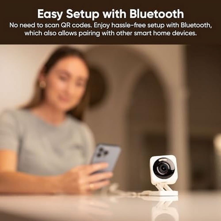 Wyze Cam v4, 2.5K QHD Smart Indoor Outdoor Camera, Spotlight